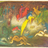MARC CHAGALL Enlevement de Chloe (Abduction of Chloe), 1977