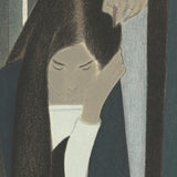 WILL BARNET "Combing" or "The Mirror", 1996 - Signed