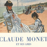 CLAUDE MONET On the Beach at Trouville, 1971