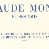 CLAUDE MONET On the Beach at Trouville, 1971