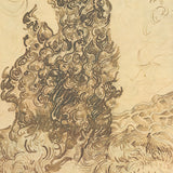 VINCENT VAN GOGH Cypresses (Les Cyprès), 1971