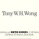 TONY W. H. WONG Enchantment, 1985