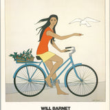 WILL BARNET The Blue Bicycle, 1978