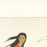 WILL BARNET The Blue Bicycle, 1978