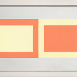 AFTER DONALD JUDD Framed Invitation Card for Donald Judd Exhibition, Brooke Alexander Editions, 1990