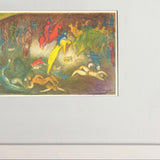 MARC CHAGALL Enlevement de Chloe (Abduction of Chloe), 1977
