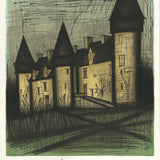 BERNARD BUFFET Le Chateau De Culan, 1965