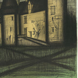BERNARD BUFFET Le Chateau De Culan, 1965