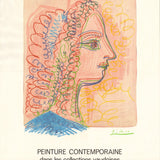 PABLO PICASSO Peinture Contemporaine - Musee des Arts Decoratifs, 1971