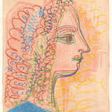 PABLO PICASSO Peinture Contemporaine - Musee des Arts Decoratifs, 1971
