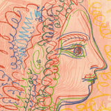 PABLO PICASSO Peinture Contemporaine - Musee des Arts Decoratifs, 1971