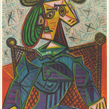 PABLO PICASSO Woman Sitting in an Armchair, 1967