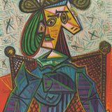 PABLO PICASSO Woman Sitting in an Armchair, 1967