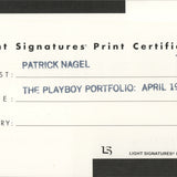 PATRICK NAGEL Playboy Suite: April 1982, 1988 - Signed