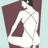 PATRICK NAGEL Playboy Suite: January 1985 II, 1988 - Signed