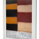 SEAN SCULLY Roland Garros French Open-Framed, 2001