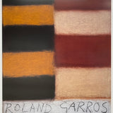 SEAN SCULLY Roland Garros French Open-Framed, 2001