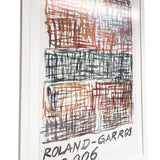 GUNTHER FORG Roland Garros French Open 2006 - Framed, 2006