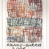 GUNTHER FORG Roland Garros French Open 2006 - Framed, 2006