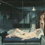 PAUL DELVAUX Le canapé bleu (The Blue Sofa), 2010