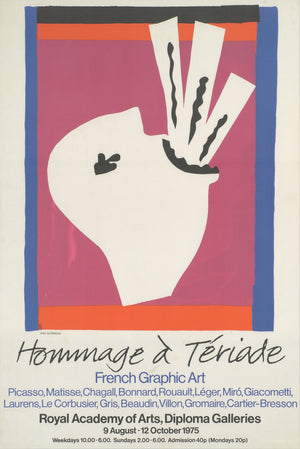 HENRI MATISSE The Sword Swallower Exhibition Poster, 1975, 1975