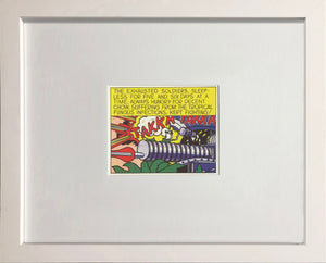 ROY LICHTENSTEIN Takka-Takka, 1986