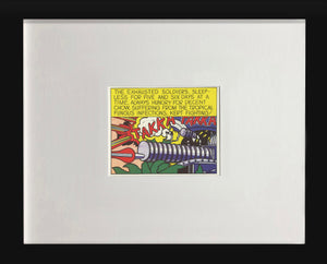 ROY LICHTENSTEIN Takka-Takka, 1986