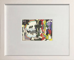 ROY LICHTENSTEIN Landscape with Rainbow, 1986