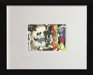 ROY LICHTENSTEIN Landscape with Rainbow, 1986