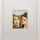 ROY LICHTENSTEIN Eddie Diptych, 1980