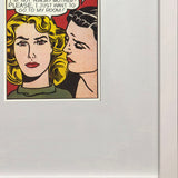 ROY LICHTENSTEIN Eddie Diptych, 1980