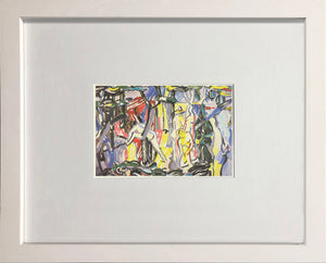 ROY LICHTENSTEIN Forest Scene with Figures, 1989