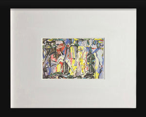 ROY LICHTENSTEIN Forest Scene with Figures, 1989