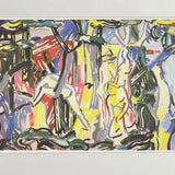 ROY LICHTENSTEIN Forest Scene with Figures, 1989