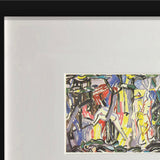 ROY LICHTENSTEIN Forest Scene with Figures, 1989