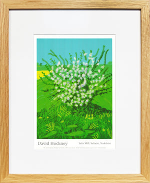 DAVID HOCKNEY 30th April 2011 (The Arrival of Spring), ca. 2015- Framed, 2015