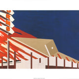 EDWARD RUSCHA Norm's, La Cienega, On Fire