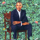 KEHINDE WILEY Portrait of Barack Obama, 2018
