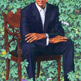 KEHINDE WILEY Portrait of Barack Obama, 2018