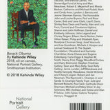 KEHINDE WILEY Portrait of Barack Obama, 2018