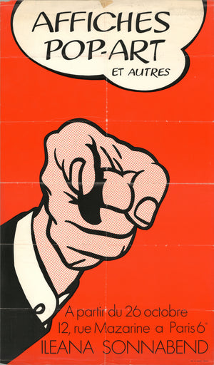 ROY LICHTENSTEIN Affiches Pop Art et autres, 1963