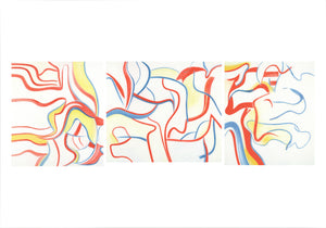 WILLEM DE KOONING Triptych (Untitled V / Untitled II / Untitled IV), 1985, 2021