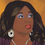 MICKALENE THOMAS Portrait of Qusuquzah #8, 2026 - Signed