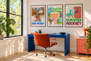 DAVID HOCKNEY Set of 3 Original Posters –  Fondation Louis Vuitton Paris, 2025