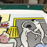 ROY LICHTENSTEIN Tintin Reading, 1995