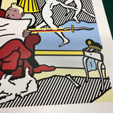 ROY LICHTENSTEIN Tintin Reading, 1995