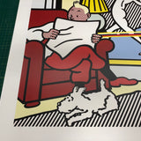 ROY LICHTENSTEIN Tintin Reading, 1995