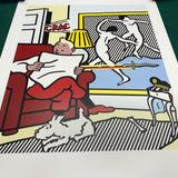 ROY LICHTENSTEIN Tintin Reading, 1995