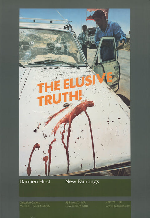 DAMIEN HIRST The Elusive Truth-Suicide Bomber (Aftermath), 2006