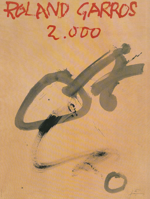 ANTONI TAPIES Roland Garros French Open, 2000